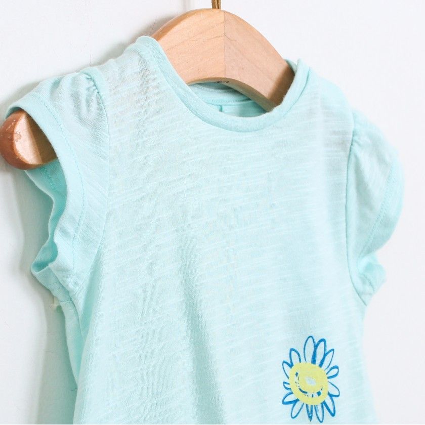 T-shirt short sleeve baby Flor