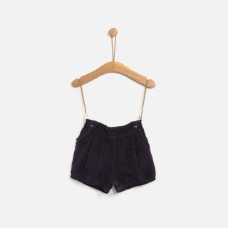 Cales de beb Sea Spray para menina, em bombazine