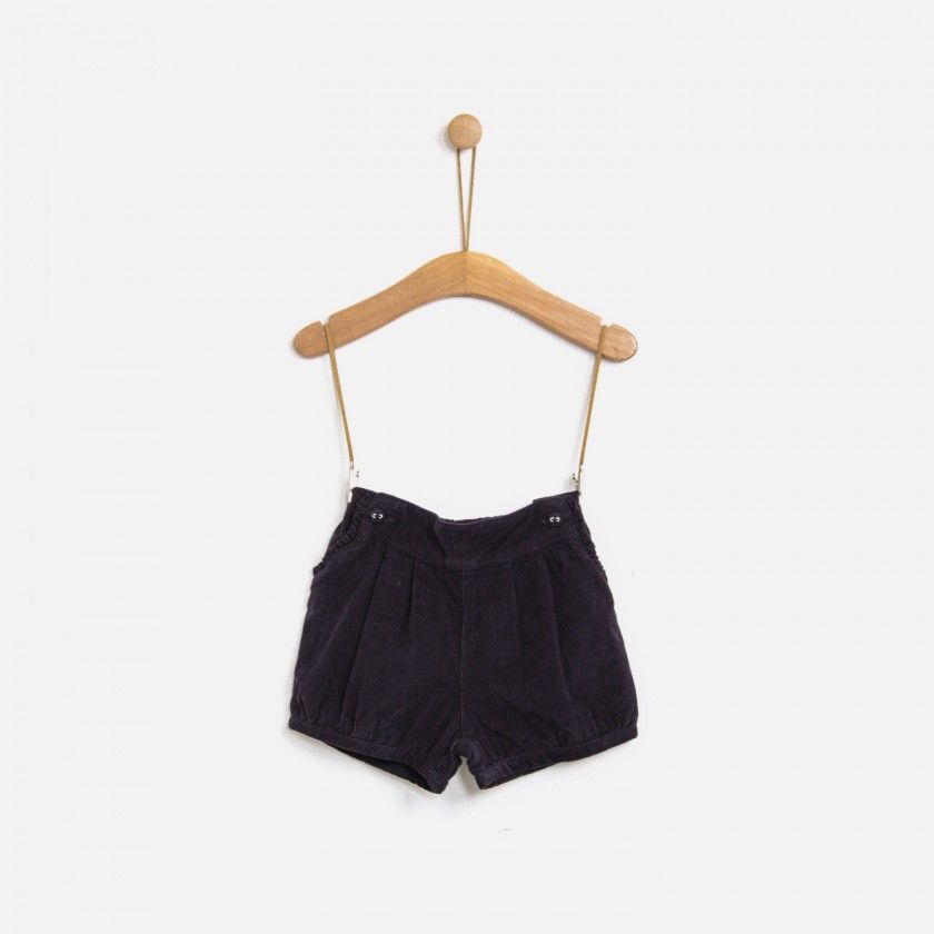 Cales de beb Sea Spray para menina, em bombazine