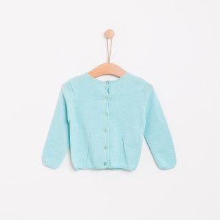Ins knitted baby cardigan for girls