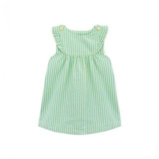 Baby pinafore dress cotton Anna