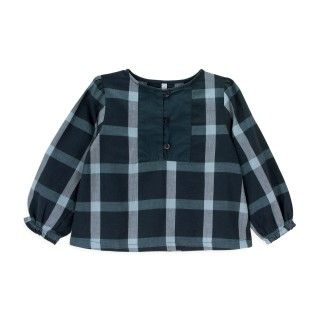 Blusa de beb Blue para menina