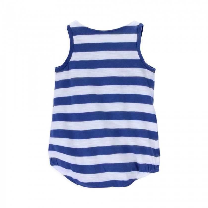 Stripes baby jumpsuit for girls