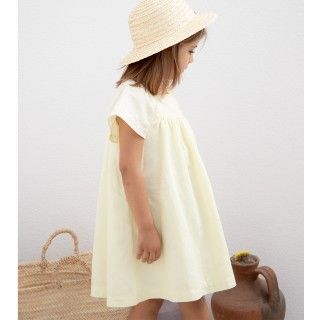 Vestido linho Elephants