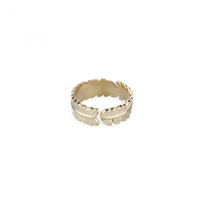 Sheet steel ring