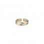 Braided steel ring