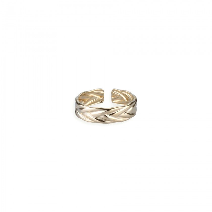 Braided steel ring