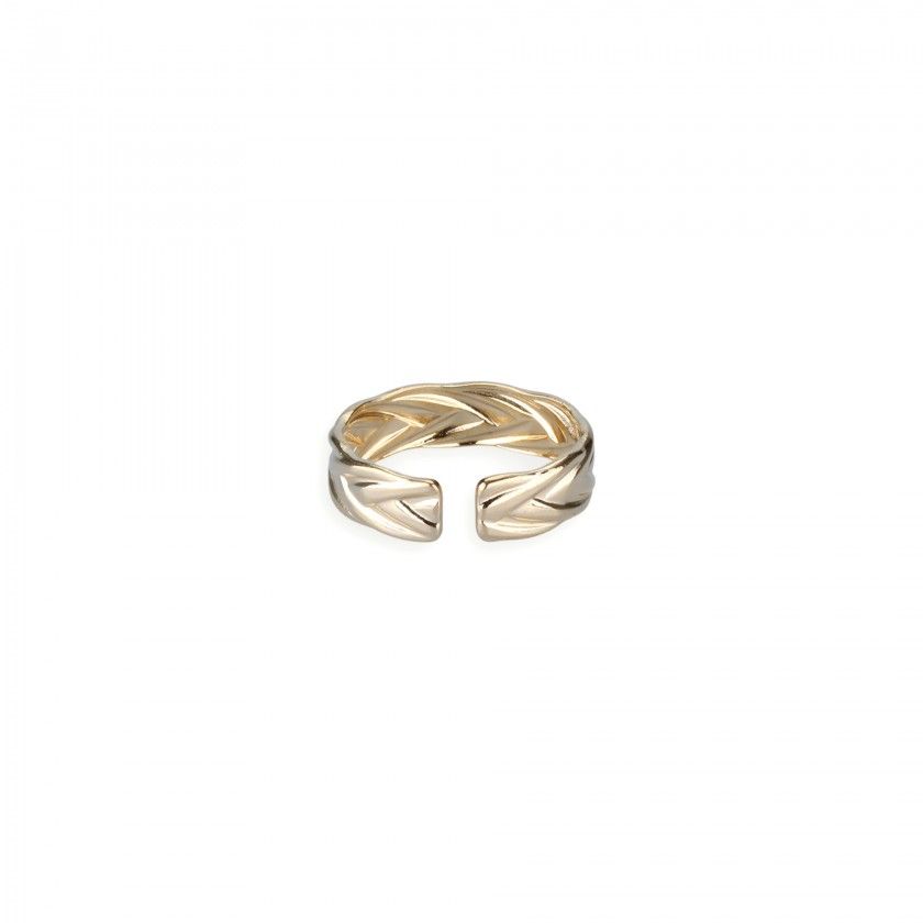 Braided steel ring