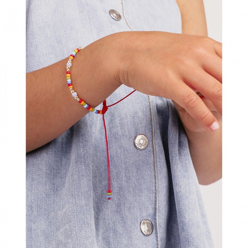 Colorful beads and beads bracelet