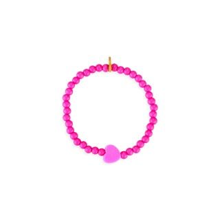 Heart beads bracelet