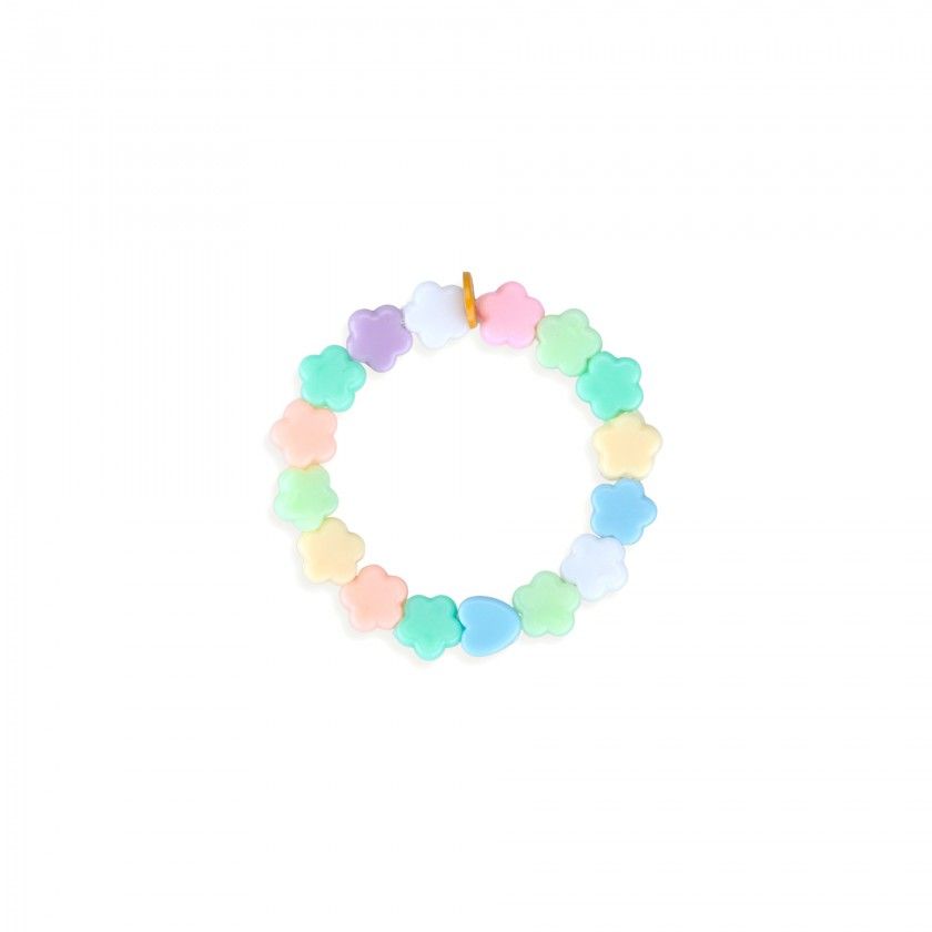 Flowers beads bracelet