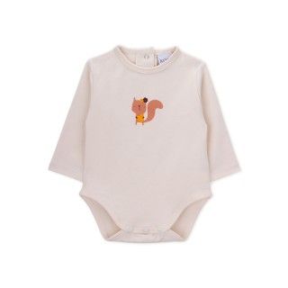 Squirrel body for baby in organic cotton