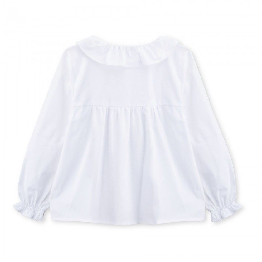 Girl cotton blouse 4-12 years