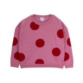 Cherry knitted sweater