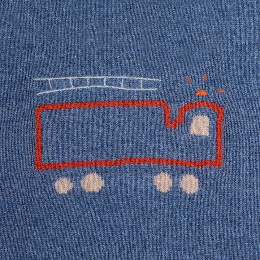 Camisola tricot Fire Truck