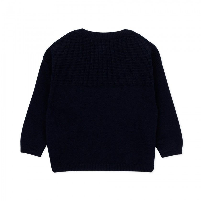 Ace knitted sweater