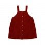 Girl corduroy pinafore dress 4-12 years