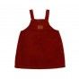 Girl corduroy pinafore dress 4-12 years