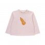 Pumpkin long sleeve t-shirt for baby in organic cotton
