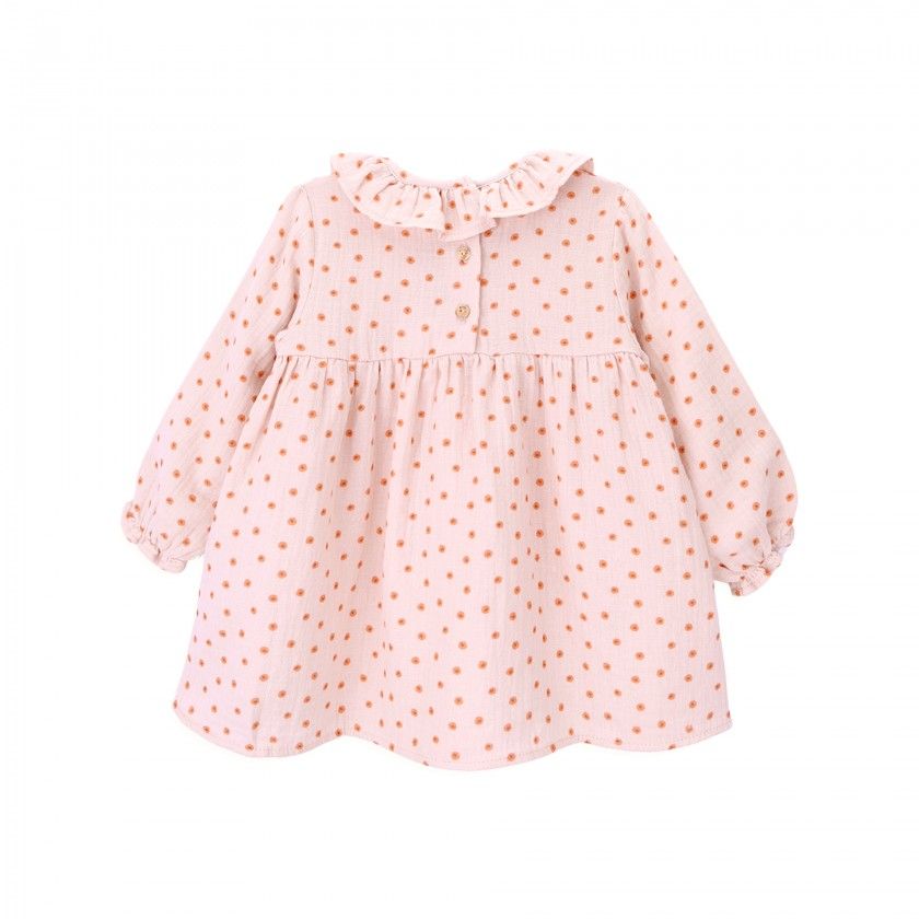 Mila Dress for baby girl in cotton