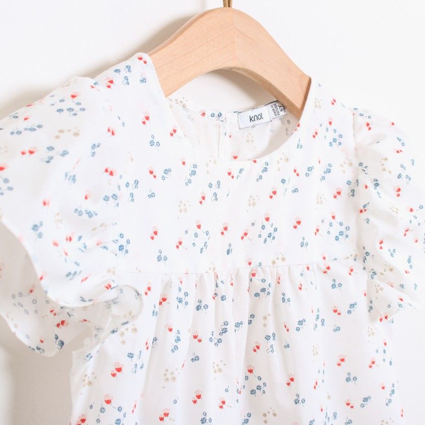 Blusa saudade com flores