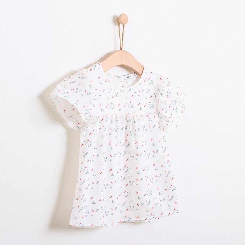 Blusa saudade com flores