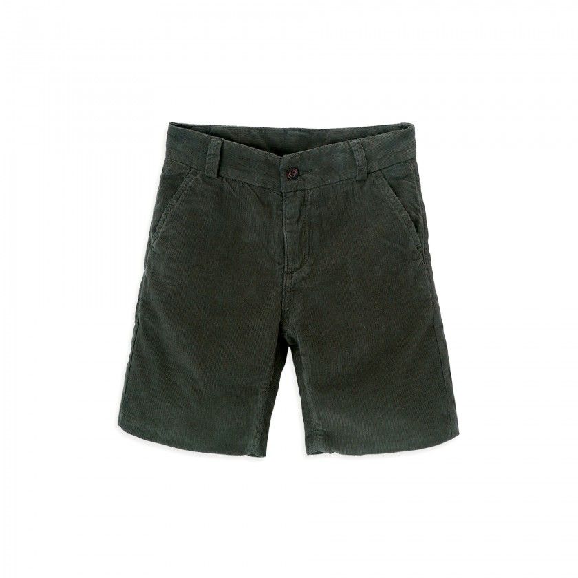Lake shorts for boy in corduroy
