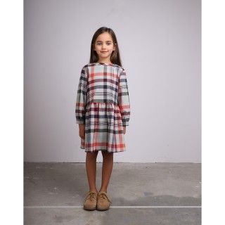 Charmaine dress for girl in twill