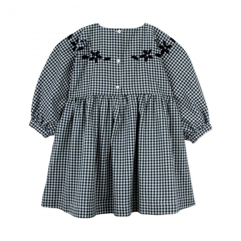 Girl flannel dress 4-12 years