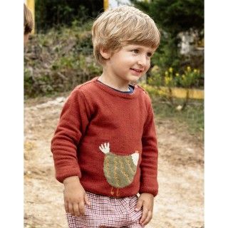 Baby boy wool sweater 6-36 months