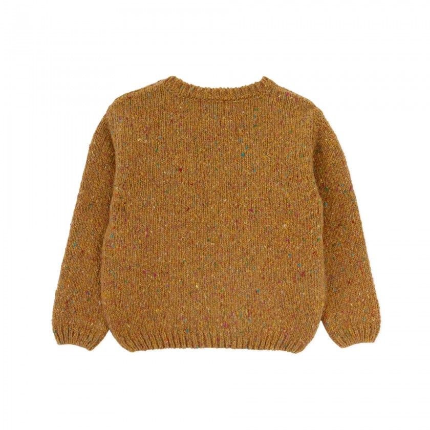 Sun knitted sweater