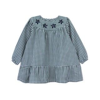 Adele Dress for baby girl in flannel