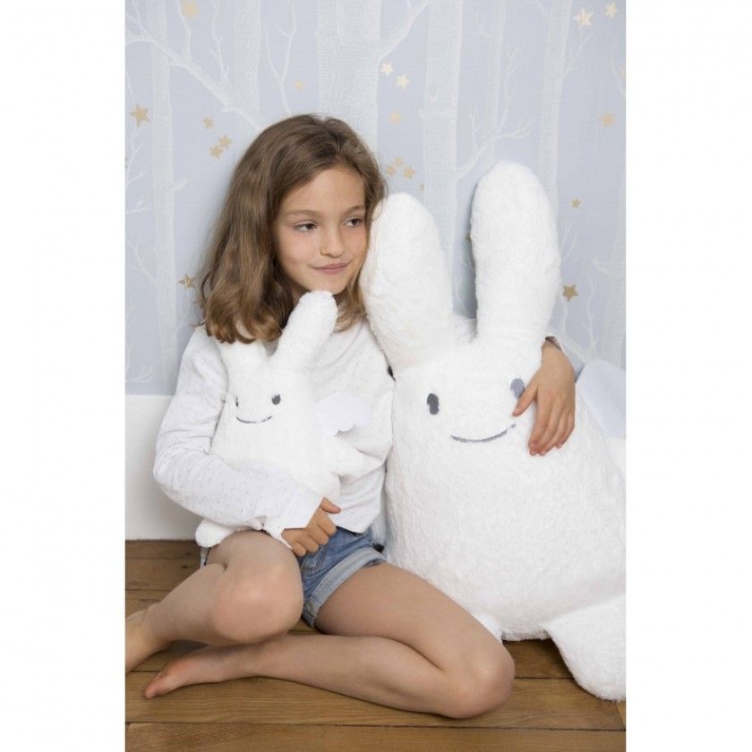 White ice Angel Bunny 32cm