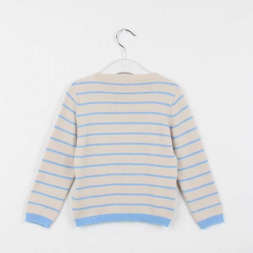 Camisola riscas waffle