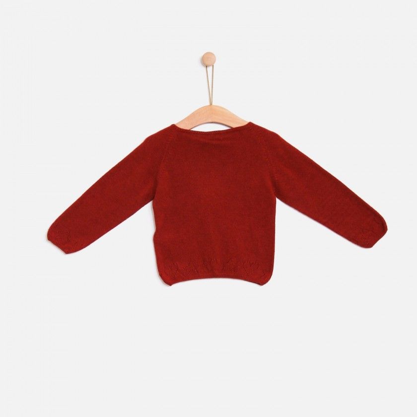 Tromso wool sweater for girls
