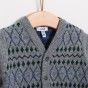 Casaco tricot jaquard