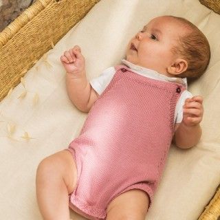 Romper newborn tricot Rosa