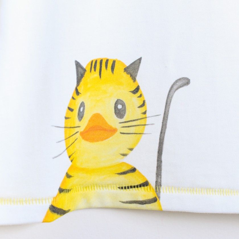T-shirt Dia da Criana gato