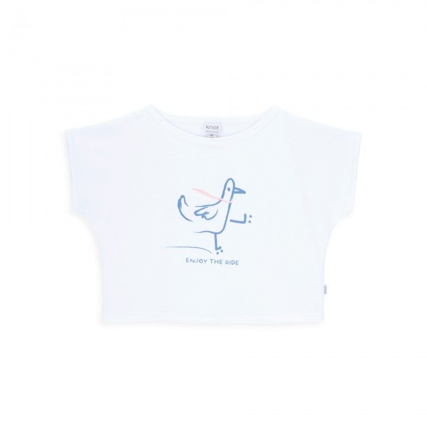 Enjoy t-shirt for girl in cotton