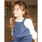 Girl pinafore dress denim Lylah