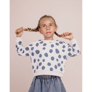 Sweatshirt menina em algodão 4-10 anos