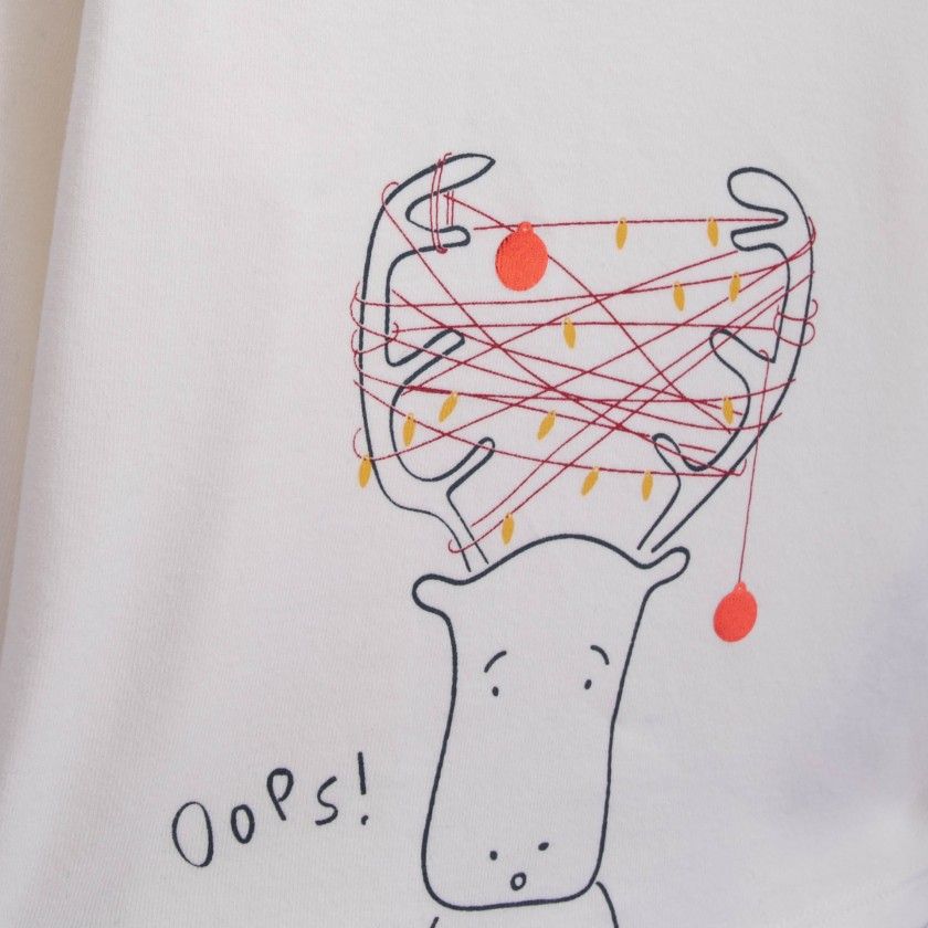 T-shirt de manga comprida de beb Clarice para menina