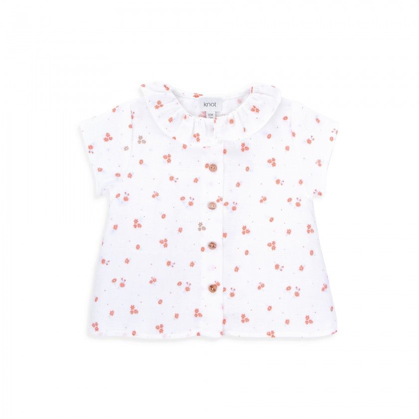Kara blouse for baby girl in cotton