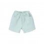 Spike shorts for baby boy in cotton twill