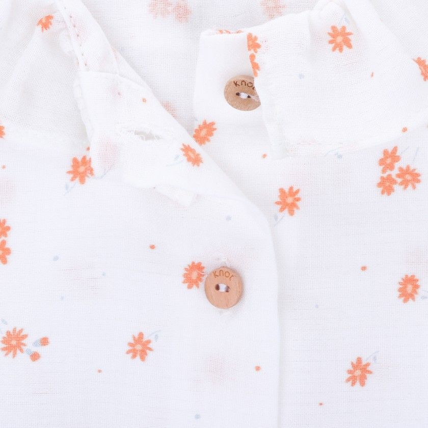 Kara blouse for girl in cotton