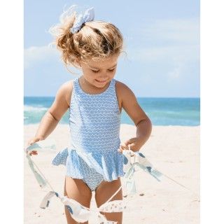 Baby girl swimsuit in lycra 6-36 months
