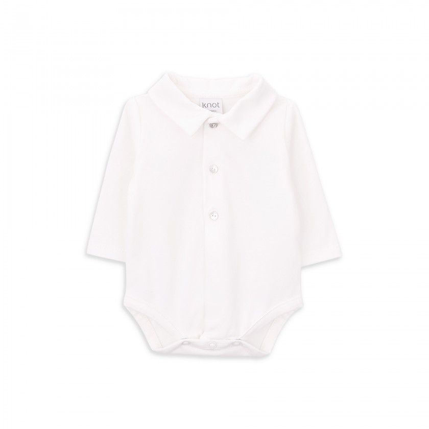 Jace body in organic cotton for baby boy 0-12 months