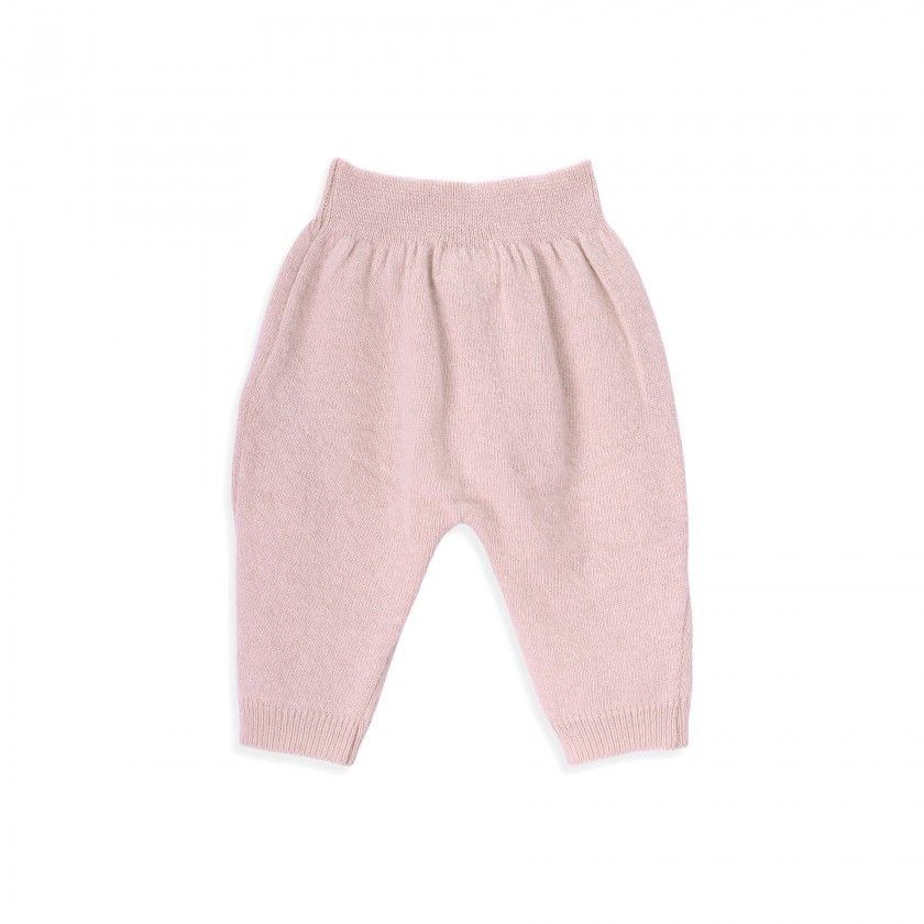 Jeth knitted newborn trousers