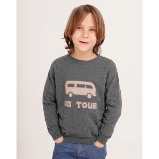 Camisola tricot On tour for boy 12 months to 8 years
