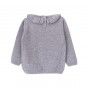 Camisola de beb Folho para menina, de tricot